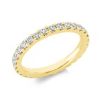 Memoire Gelbgold 18kt 1,97 Diamantringe mit 29 Diamanten - 1CH26