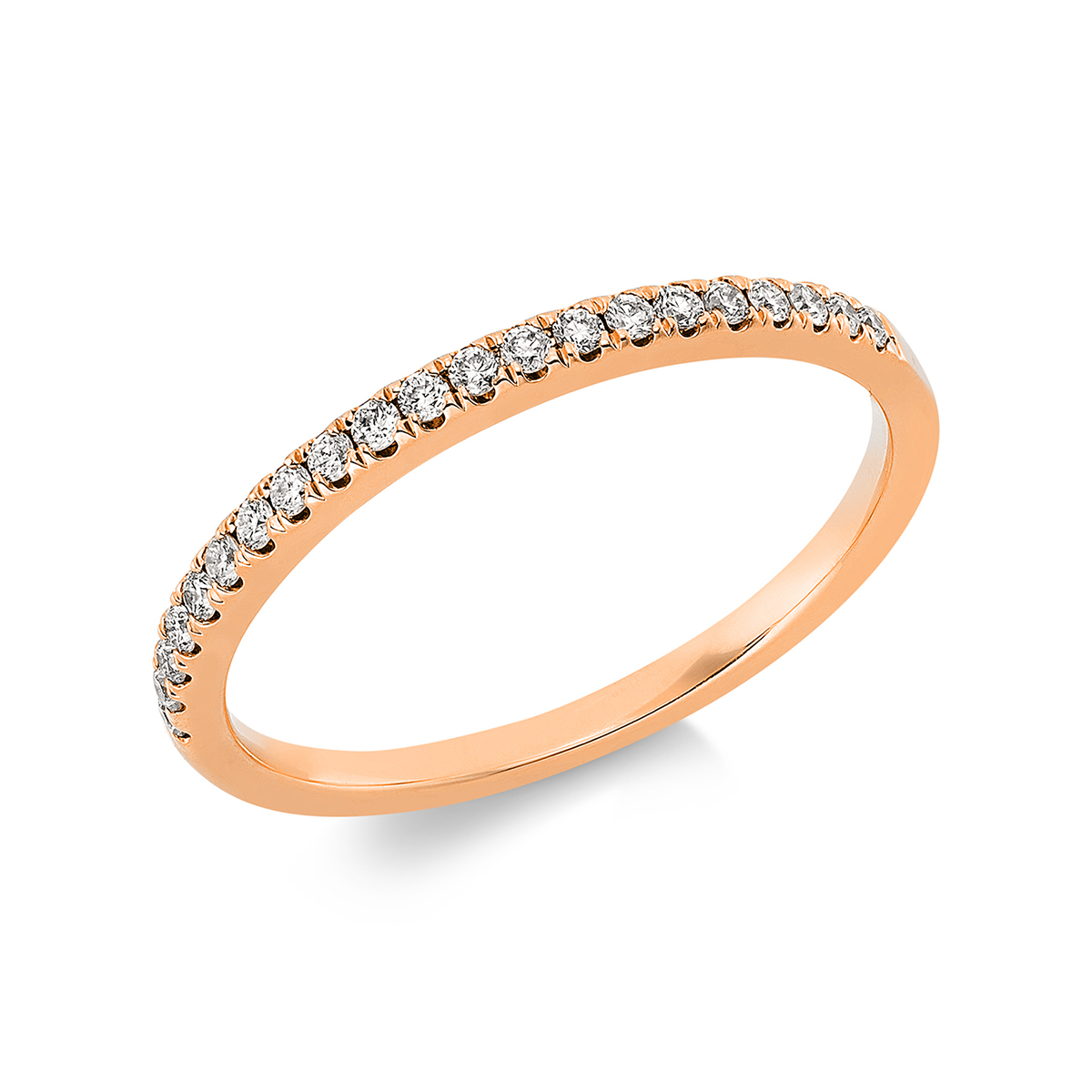 1DA42R Memoire Rosegold 18kt 0,17 Diamantringe mit 21 Diamanten - 1DA42 – Bild 1