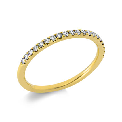 Memoire Gelbgold 18kt 0,20 Diamantringe mit 21 Diamanten - 1CH07