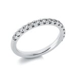 Memoire Weißgold 18kt 1,02 Diamantringe mit 30 Diamanten - 1CH10