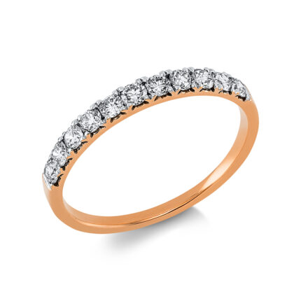 Memoire Rosegold 18kt 0,45 Diamantringe mit 11 Diamanten - 1CI85