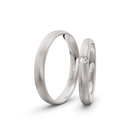 Trauringe Weissgold / 333 Gold | Modell Z°1010