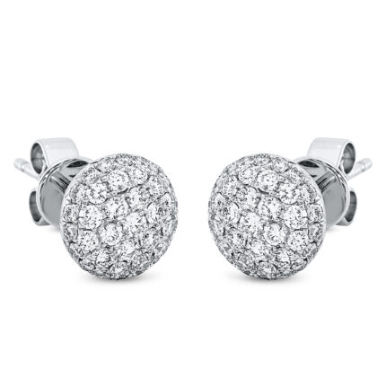 Ohrstecker Weißgold 18kt 0,73 Diamantschmuck mit 74 Diamanten - 2O815