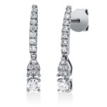 Ohrschmuck Weißgold 18kt 0,68 Diamantschmuck mit 26 Diamanten - 2Q825