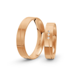 Trauringe Rosegold / 750 Gold | Modell Z°1035