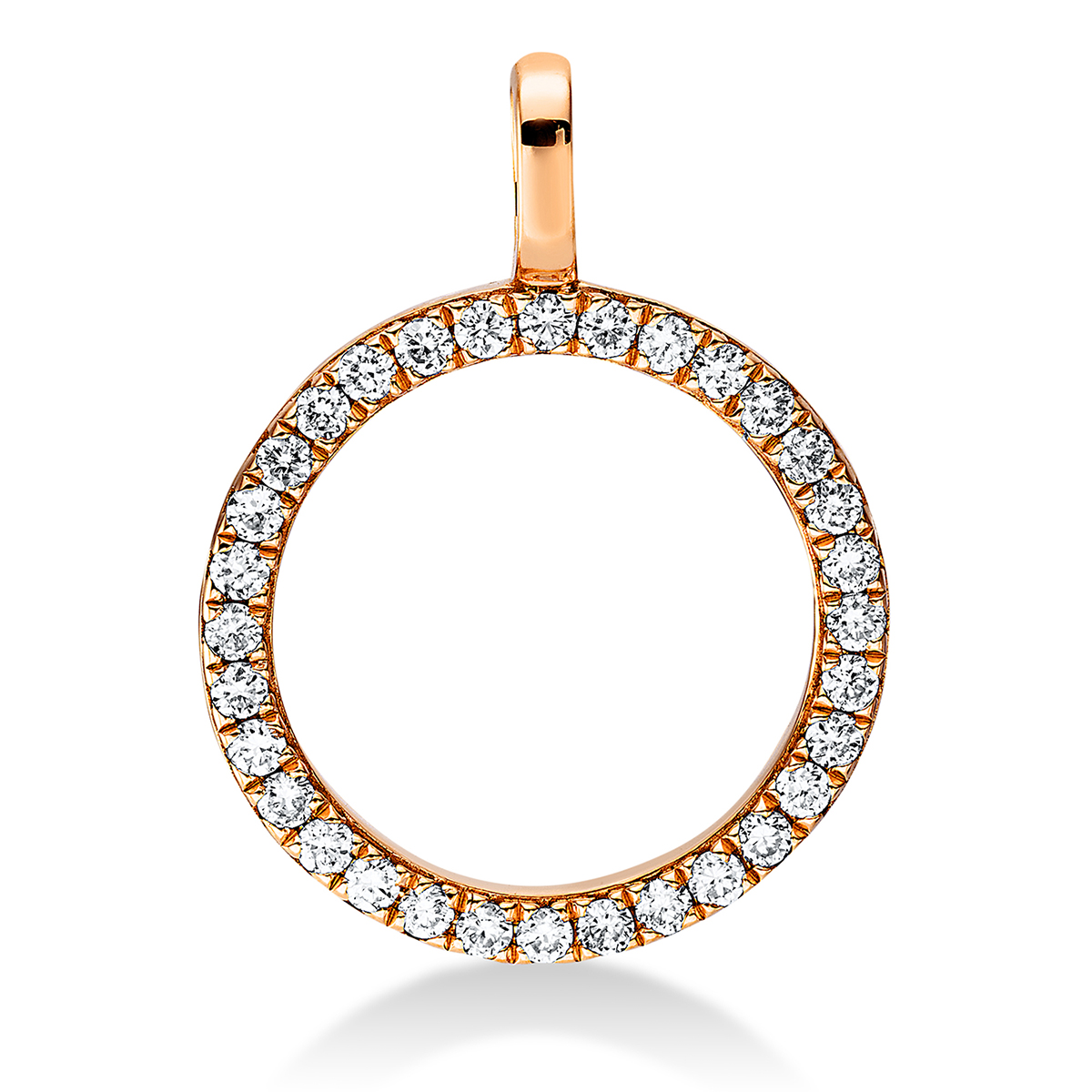 3F360R Anhänger Rosegold 18kt 0,15 Diamantschmuck mit 32 Diamanten - 3F360 – Bild 1