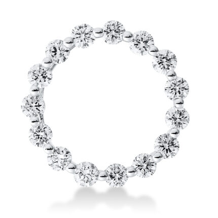 Anhänger Weißgold 18kt 0,41 Diamantschmuck mit 15 Diamanten - 3G646