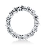 Anhänger Weißgold 18kt 0,77 Diamantschmuck mit 15 Diamanten - 3H072