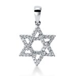 Anhänger Weißgold 18kt 0,20 Diamantschmuck mit 54 Diamanten - 3H173