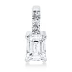 Anhänger 4er-Krappe Weißgold 18kt 0,26 Diamantschmuck mit 4 Diamanten - 3H270