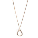 Collier Rosegold 18kt 0,11 Diamantschmuck mit 28 Diamanten - 4H681