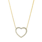 Collier Gelbgold 18kt 0,26 Diamantschmuck mit 34 Diamanten - 4I908