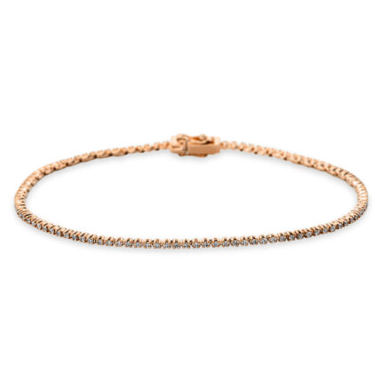 Armband Rosegold 18kt 0,55 Diamantschmuck mit 108 Diamanten - 5C417