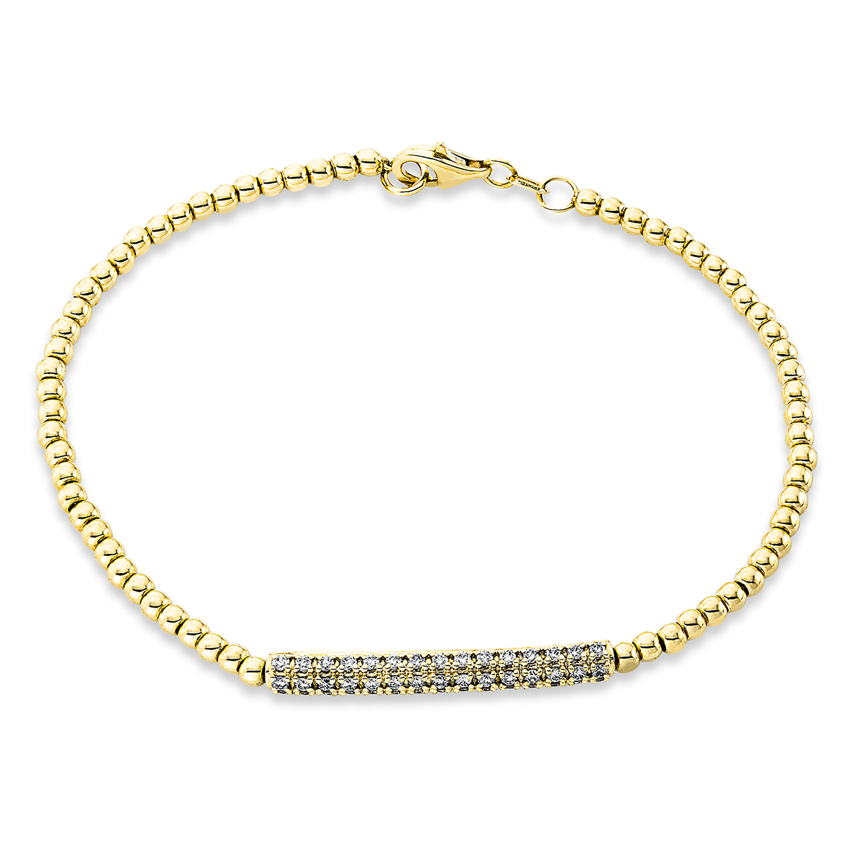 5C839G Armband Gelbgold 18kt 0,46 Diamantschmuck mit 45 Diamanten - 5C839 – Bild 1