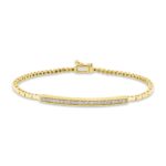Armband Gelbgold 18kt 0,36 Diamantschmuck mit 23 Diamanten - 5C974