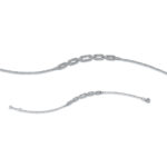 Armband Weißgold 18kt 0,34 Diamantschmuck mit 108 Diamanten - 5D727