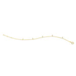 Armband Gelbgold 18kt 0,08 Diamantschmuck mit 5 Diamanten - 5E165