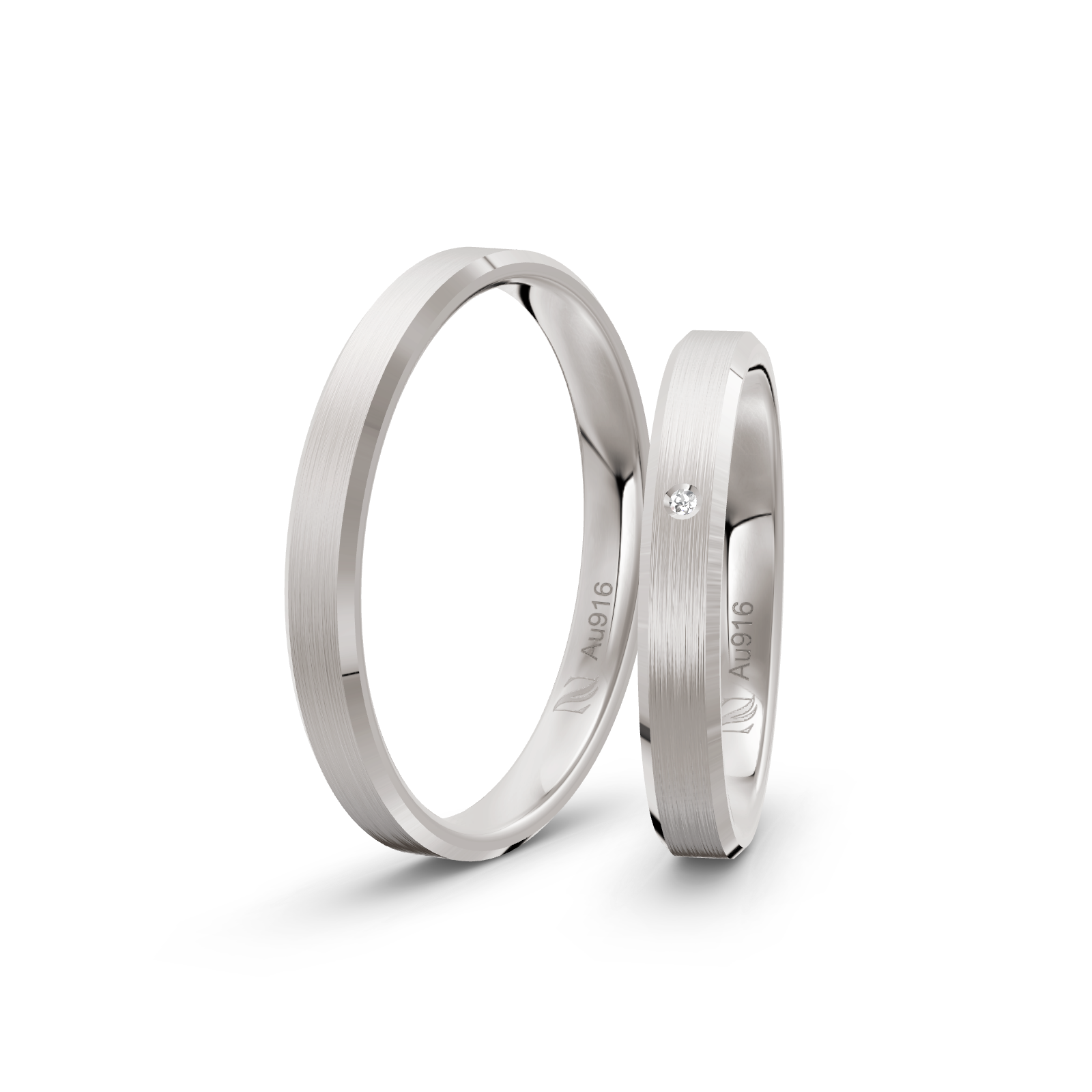 5d5a682b0be0b230627f201049500bab_rr0.png Trauringe Weissgold / 916 Gold | Modell Z°1019 – Bild 1