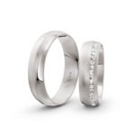 Trauringe Weissgold / 585 Gold | Modell Z°1021