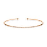 Armreif Rosegold 18kt 0,16 Diamantschmuck mit 53 Diamanten - 6A266
