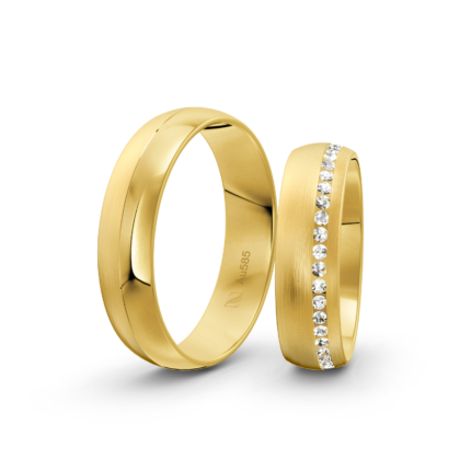 Trauringe Gelbgold / 585 Gold | Modell Z°1021