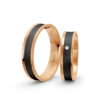 Trauringe Rosegold / 750 Gold | Modell Zum-1002