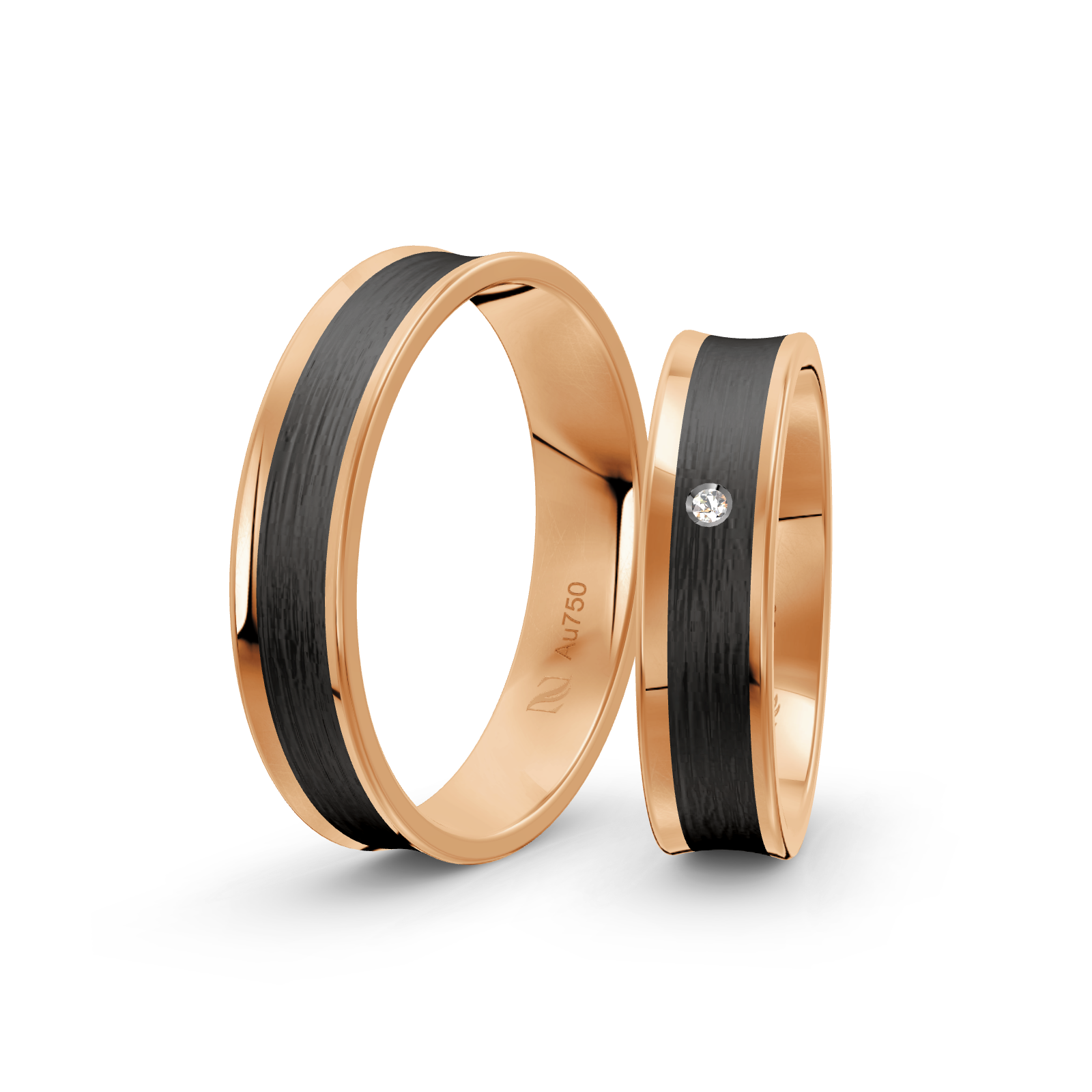 b07f0f97579361bd9ccf50c75336f4ca_rr0.png Trauringe Rosegold / 750 Gold | Modell Zum-1002 – Bild 1