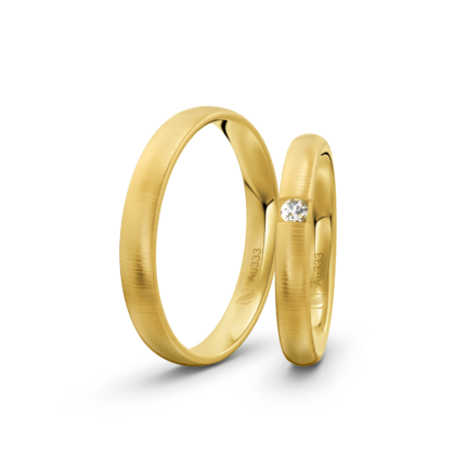 Trauringe Gelbgold / 333 Gold | Modell Z°1010