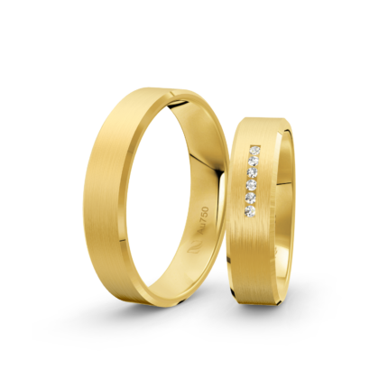 Trauringe Gelbgold / 750 Gold | Modell Z°1023