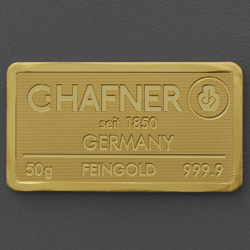 ooGoldbarren_50g_CHAFNER_-_Prgeform__3 CHAFNER 50g Feingoldbarren – Bild 4