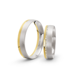 Trauringe Weissgold / 585 Gold | Modell Z°2004