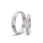 Trauringe Weissgold / 916 Gold | Modell Z°2005