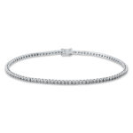 Armband 4er-Krappe Weißgold 18kt 0,50 Diamantschmuck mit 98 Diamanten - 5D748