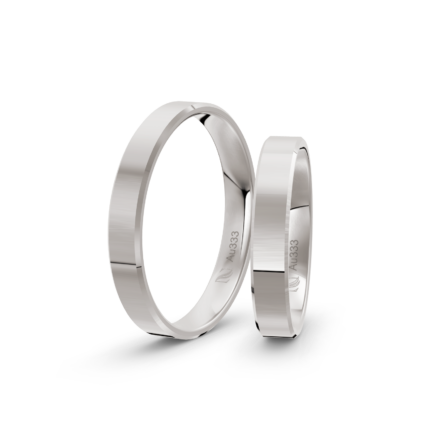 Trauringe Weissgold / 333 Gold | Modell Z°2009