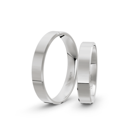 Trauringe Silber / 925 Silber | Modell Zum-2008S