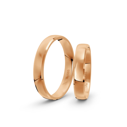 Trauringe Rosegold / 585 Gold | Modell Z°2007