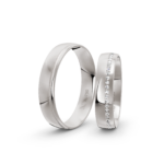 Trauringe Weissgold / 750 Gold | Modell Z°2002