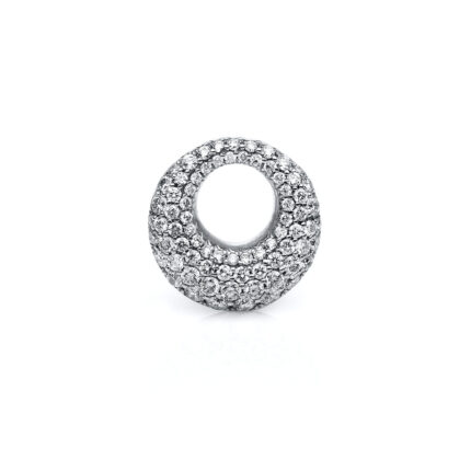 Anhänger Weißgold 18kt 0,93 Diamantschmuck mit 75 Diamanten - 3B511