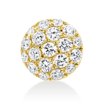 Anhänger Gelbgold 18kt 0,25 Diamantschmuck mit 19 Diamanten - 3D626