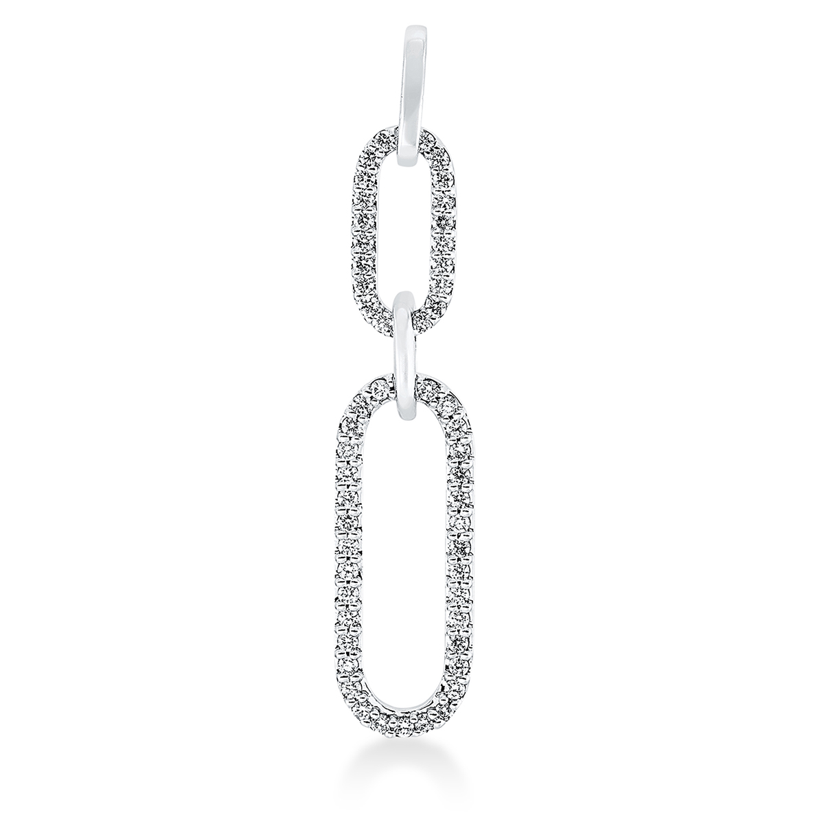 3G831W Anhänger Weißgold 18kt 0,26 Diamantschmuck mit 56 Diamanten - 3G831 – Bild 1