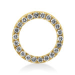 Anhänger Gelbgold 18kt 0,20 Diamantschmuck mit 22 Diamanten - 3H006