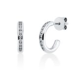 Ohrstecker Weißgold 18kt 0,20 Diamantschmuck mit 20 Diamanten - 2J017