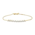 Armband Gelbgold 18kt 0,38 Diamantschmuck mit 21 Diamanten - 5F125