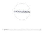 Armband Weißgold 18kt 1,02 Diamantschmuck mit 91 Diamanten - 5E867