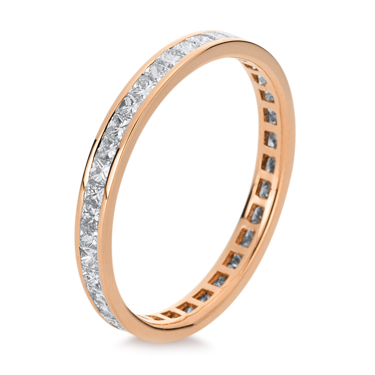 1A948R Memoire Rosegold 18kt 0,89 Diamantringe mit 41 Diamanten - 1A948 – Bild 1