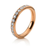 Memoire Rosegold 18kt 1,53 Diamantringe mit 26 Diamanten - 1B822