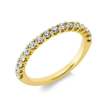 Memoire Gelbgold 18kt 0,50 Diamantringe mit 16 Diamanten - 1DN81
