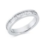 Memoire Weißgold 18kt 0,64 Diamantringe mit 27 Diamanten - 1FC41