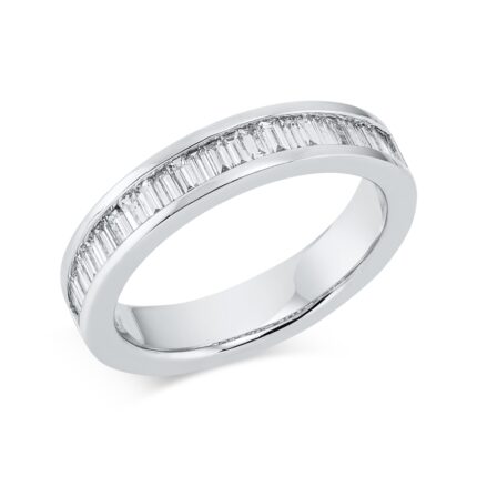 Memoire Weißgold 18kt 0,64 Diamantringe mit 27 Diamanten - 1FC41