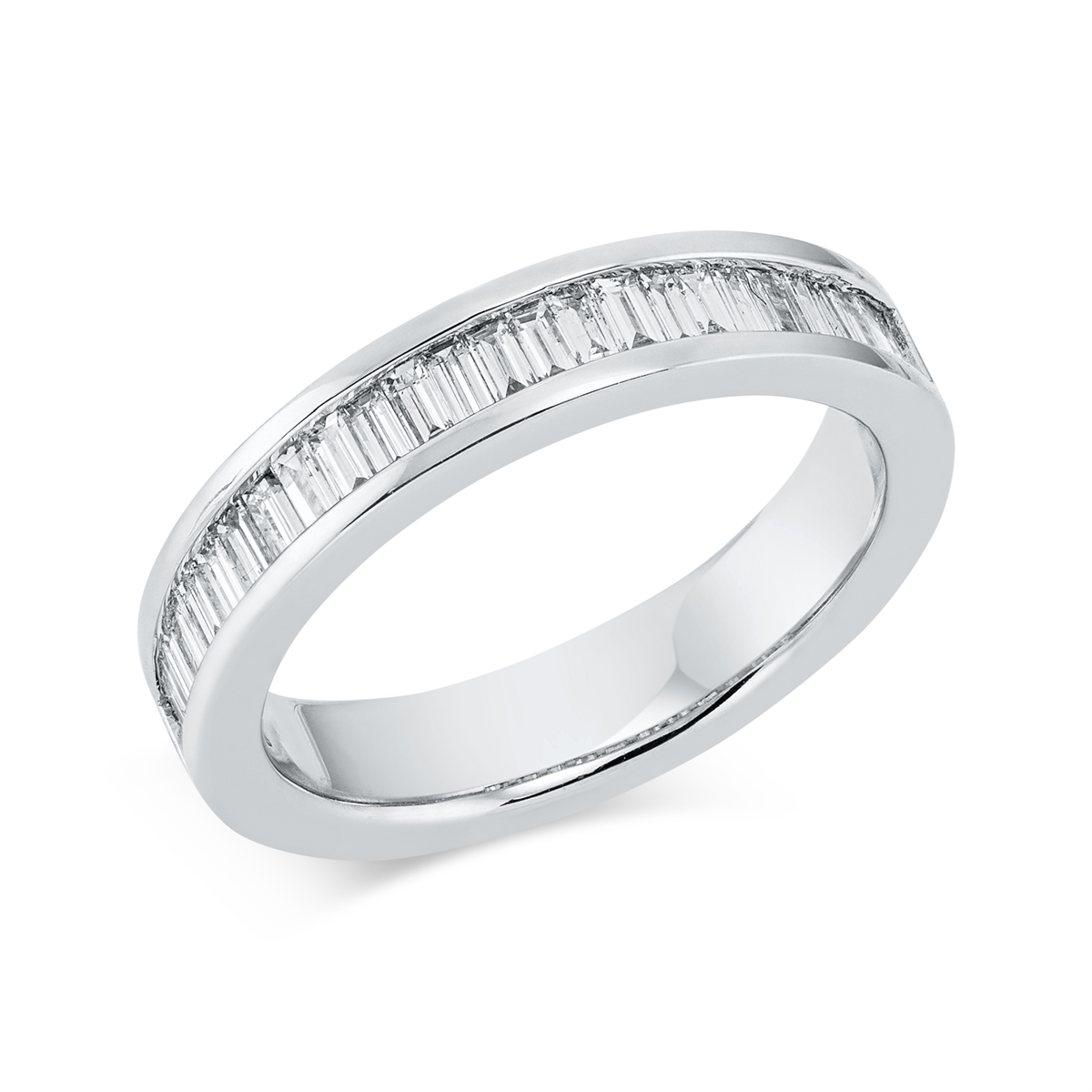 1FC41W Memoire Weißgold 18kt 0,64 Diamantringe mit 27 Diamanten - 1FC41 – Bild 1